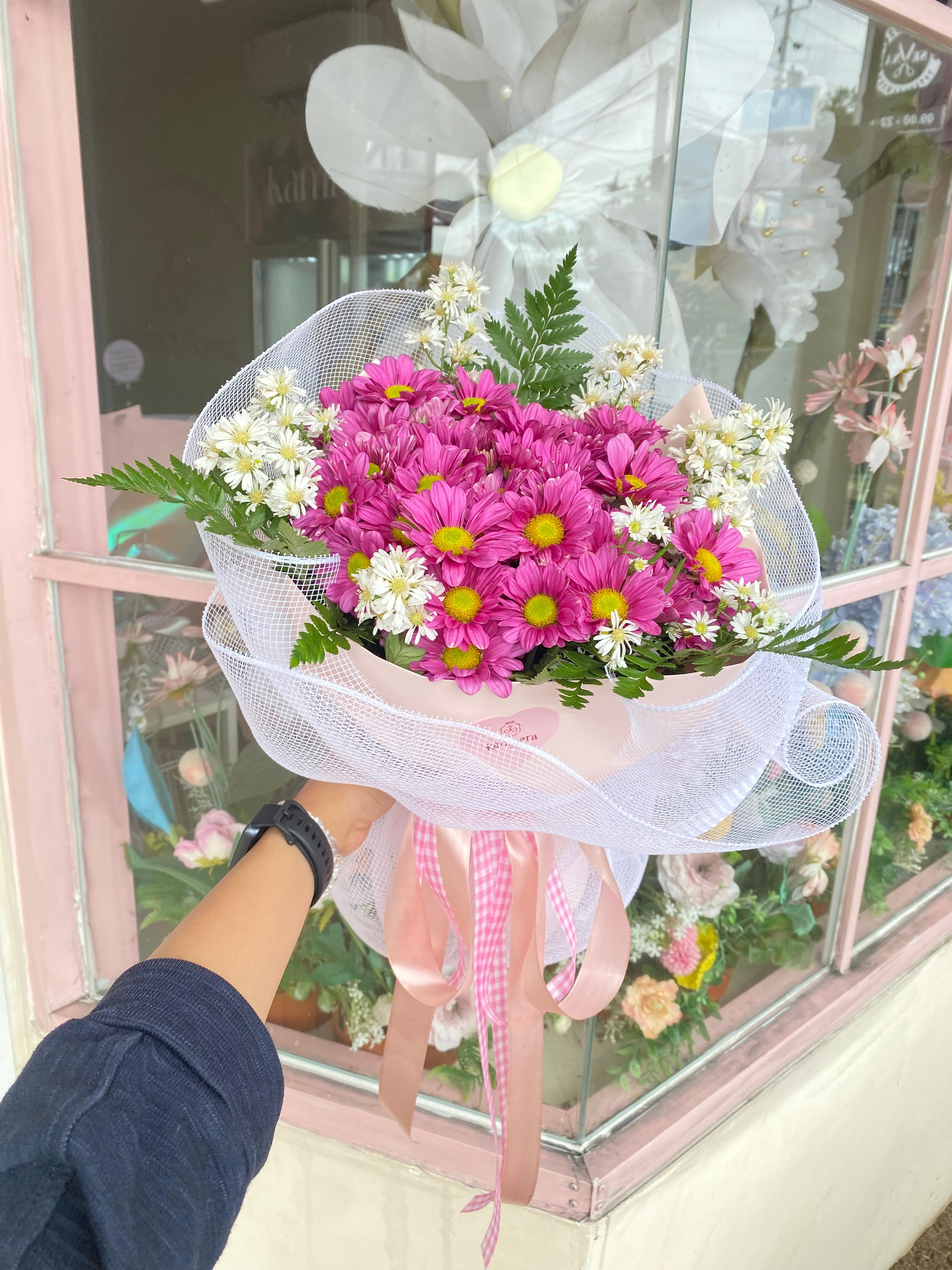 Small Round Purple