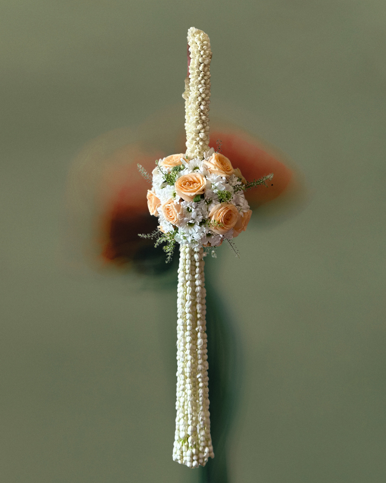 Pomander Jasmine Rose Ball Peach